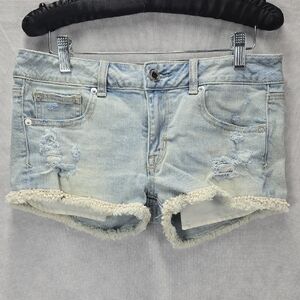 American Eagle Outfitters Light Blue Jean Shorts